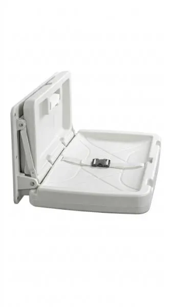 Wall-Mounted Baby Changing Station