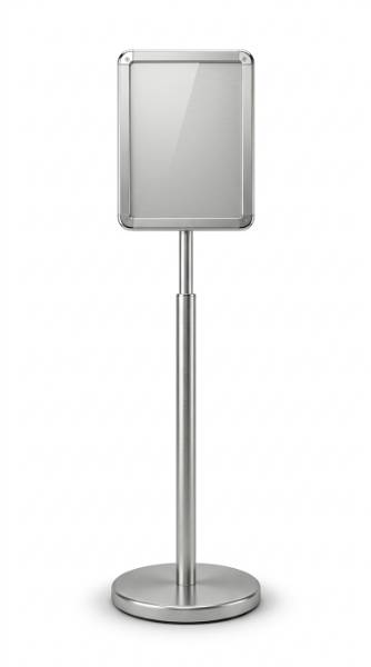 Stainless Steel Information Display Stand