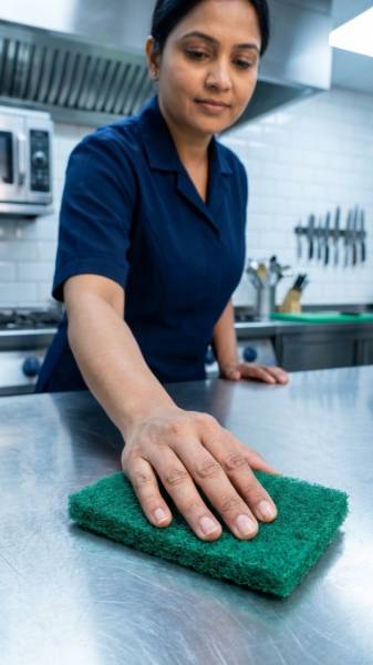 Green Scouring Pads