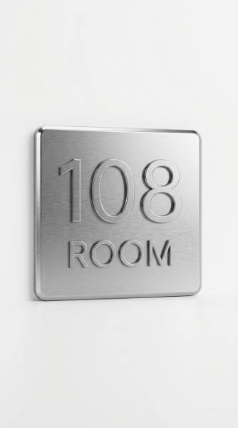 Custom Hotel Room Signage