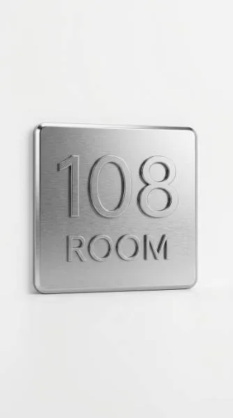 Custom Hotel Room Signage